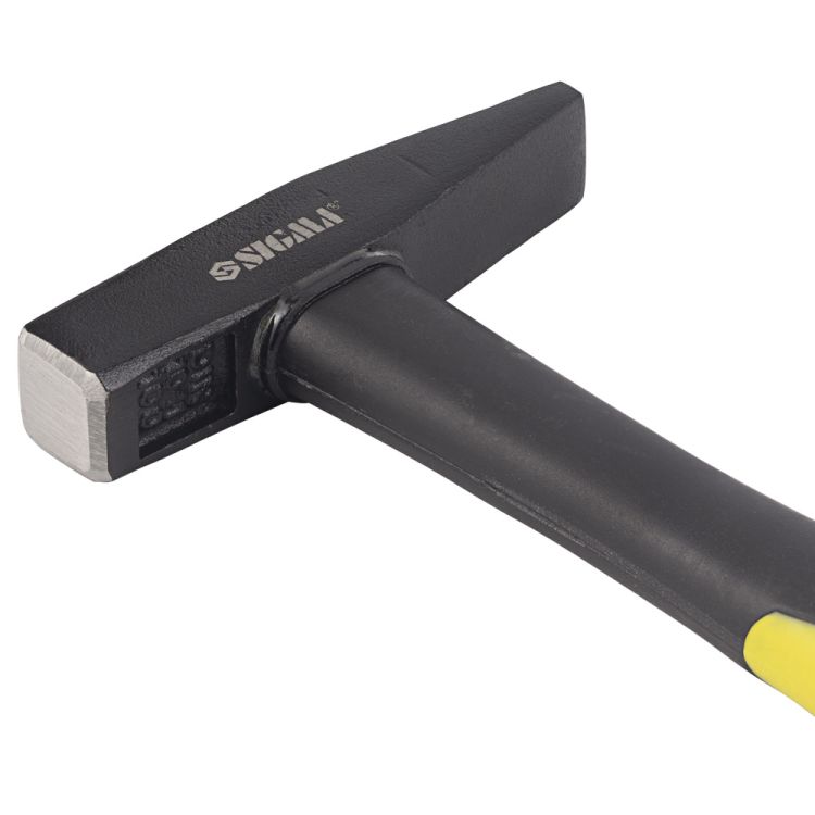 Молоток 100г слюсарний фиберглассовая ручка Sigma (4316011) - 6