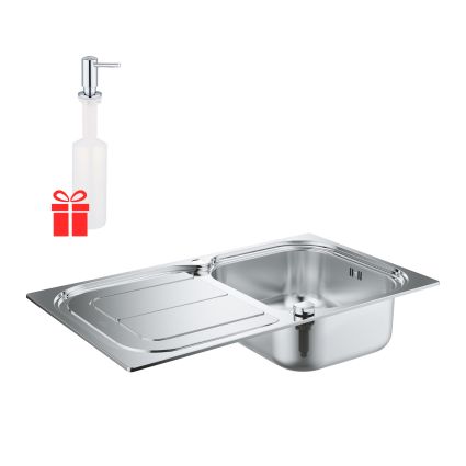 Набір Grohe мийка кухонна K300 31563SD0 + дозатор для миючого засобу Contemporary 40536000 - 1