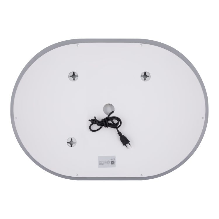 Зеркало Qtap Gemini 500х700 с LED-подсветкой Touch, с антизапотеванием, с димером, рег. темп. цвета - 10