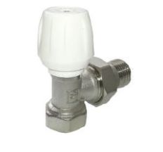 Кран д/рад. кутов. 1/2" Верх SANTAN