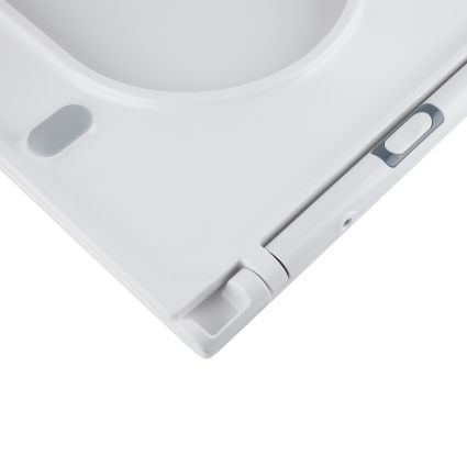 Сидіння для унітазу Qtap (Robin, Scorpio) з мікроліфтом Slim QT99HXU09W - 4