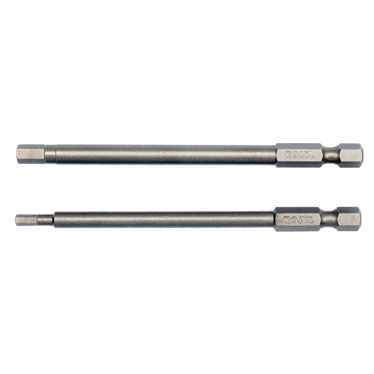 Набор насадок викруткових Yato Hex Tamper 1/4&amp;quot; 3/5x100 мм 2шт YT-0494 - 1