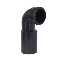 Патрубок Qtap зливний кутовий DN90 112х158х304 мм для інсталяції Standard QTSTD167BL50800