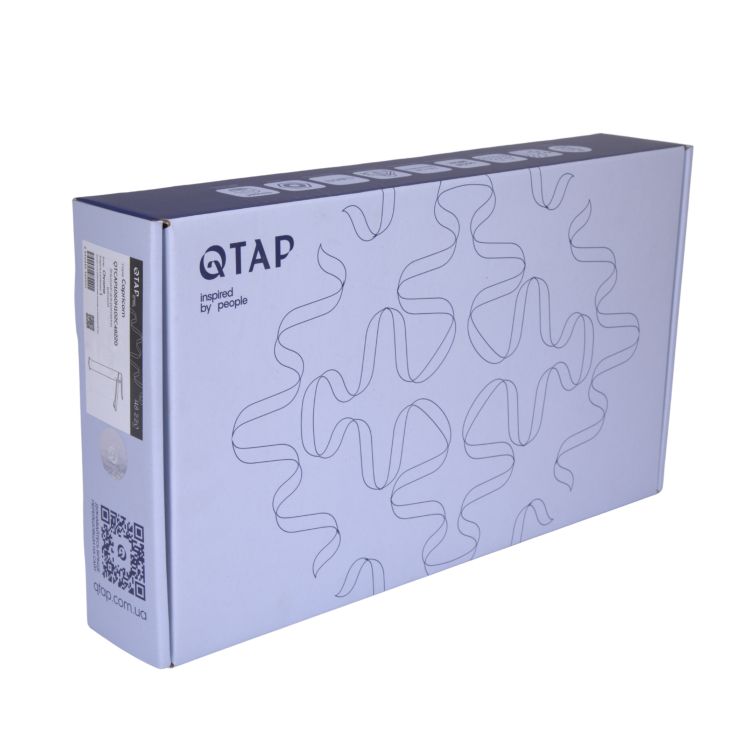 Змішувач для раковини високий Qtap Capricorn, Chrome (k26) QTCAP1060H102C48220 - 8