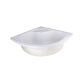 Душова кабіна напівкругла Lidz Latwa SC80x80 SAT HIGH FR 80х80 см + піддон з панеллю 80х80х41 KAPIELKA - 11
