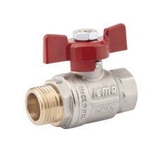Кран кульовий Icma 1/2&quot; прямої №351