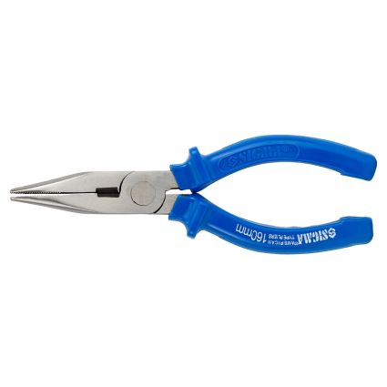 Длинногубцы прямые 160мм синие Sigma (4357161) - 1