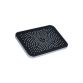 Лійка для верхнього душу Qtap Hlavova 260x180 мм прямокутна QTHLA107CRM45784 Chrome/Black - 1