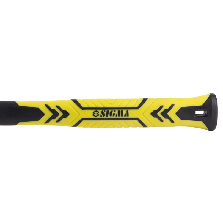 Молоток 800г слюсарний фиберглассовая ручка Sigma (4316081) - 7