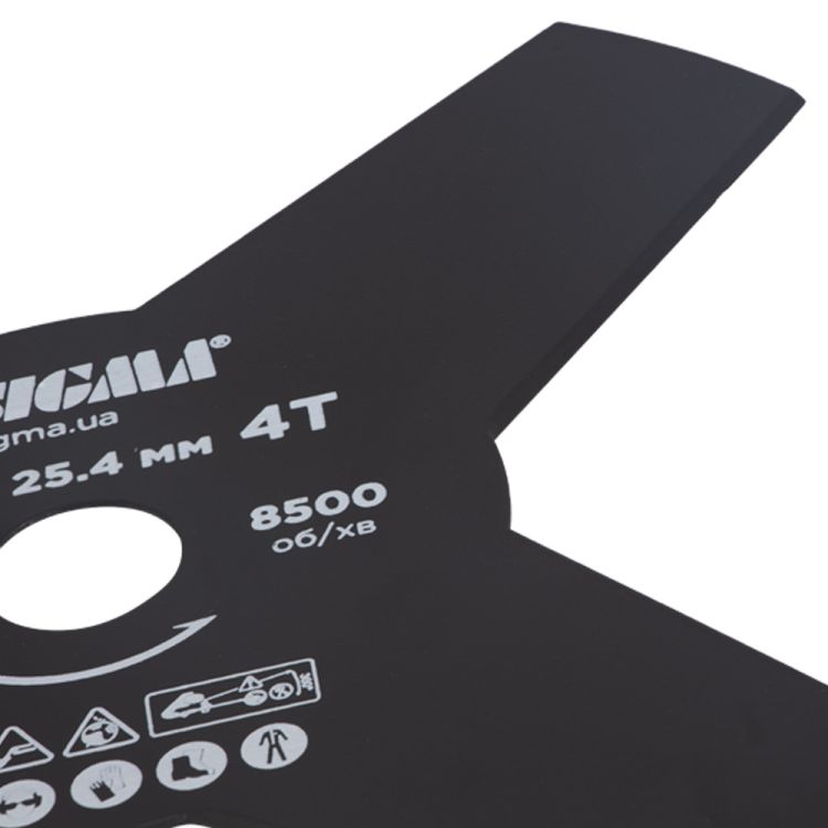 Нож для триммера Ø255×25.4мм 4Т SIGMA (5624321) - 4