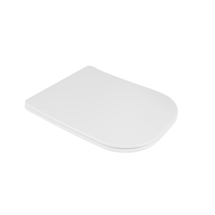Сидіння для унітазу Qtap Nando з мікроліфтом Slim QT12991222AW - 1