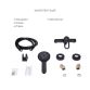 Комплект змішувачів для ванної кімнати Lidz Latwa 001Black+Lidz Latwa 006Black+Lidz Latwa 005Black+Lidz Latwa 010Black - 10