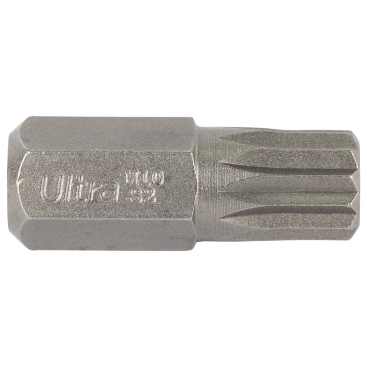 Биты Spline M10×30мм 10мм 10шт S2 (блистер) ULTRA (4015902) - 3