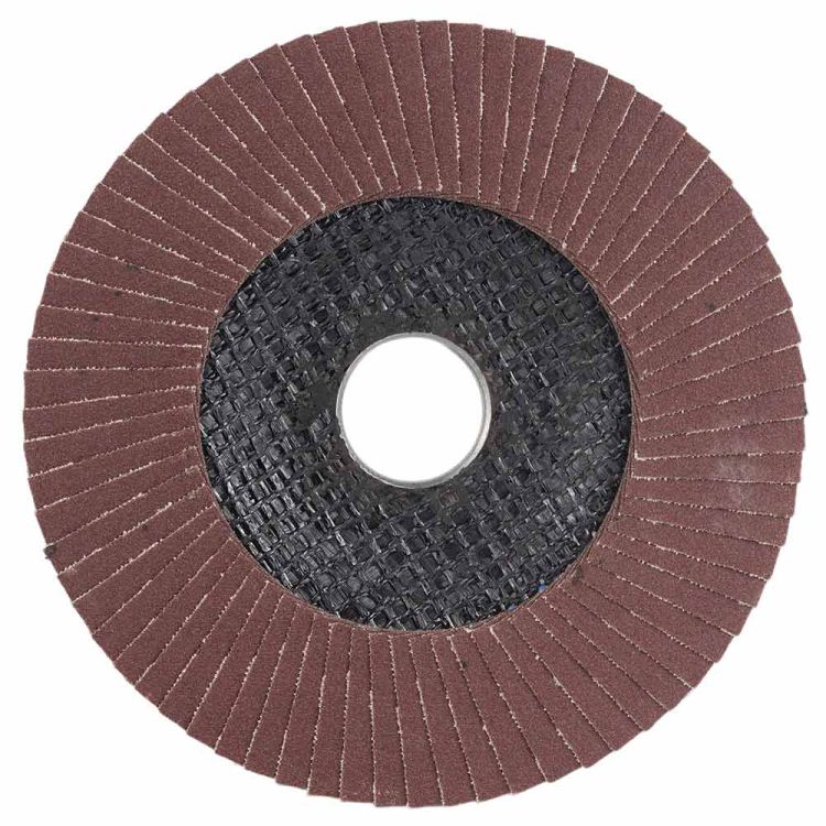 Круг лепестковый торцевой Т27 (прямой) Ø125мм P180 Sigma (9172161) - 1