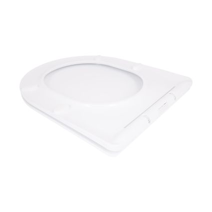 Qtap Сидіння для унітаза (Jay 640, Swan 640) 422x360x30 мм, White, з мікроліфтом, Slim Duroplast, Quick Release QTSC179W48699 - 3