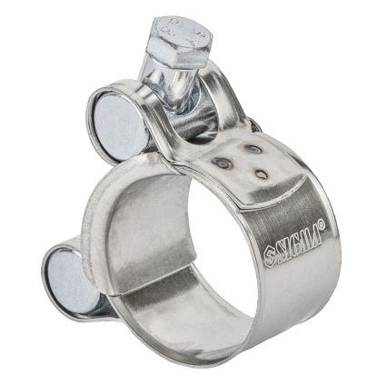 Хомут силовой нержавеющий 20мм Ø29-31мм SIGMA (2508091) - 4