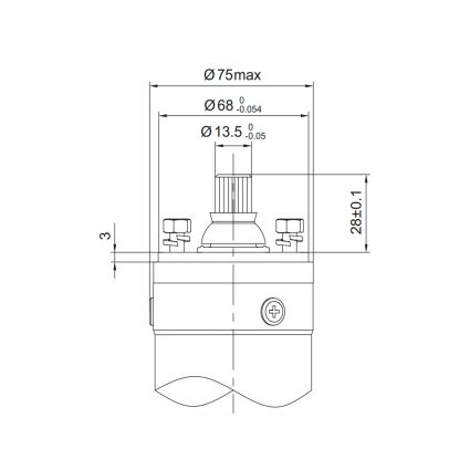 Насос центробежный 1.1кВт H 143(107)м Q 45(30)л/мин Ø80мм mid DONGYIN (778105) - 2 Насос центробежный 1.1кВт H 143(107)м Q 45(30)л/мин Ø80мм mid DONGYIN (778105) - 2