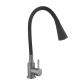 Змішувач для кухні Lidz Aria 015F31 (k35) з гнучким виливом LDARI015F31BGRP49566 Graphite/Black - 1
