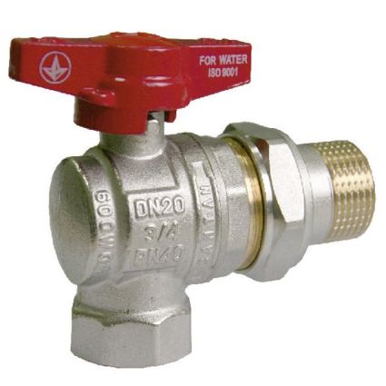 Кран з амер. 1/2&amp;quot; кутовий SANTAN посилений Premium №322 - 1