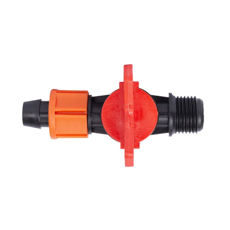 Кран для капельной ленты Ø16мм н/р 1/2&amp;quot; FLORA (5079654) - 4