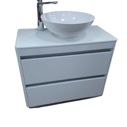 Стільниця 80 Fiji отвір під змішувач з лівої сторони, Fancy Marble - 1