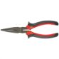 Длинногубцы Black Nickel, 180 мм, прямые, двухкомпонентные рукоятки MTX 171609 - 1
