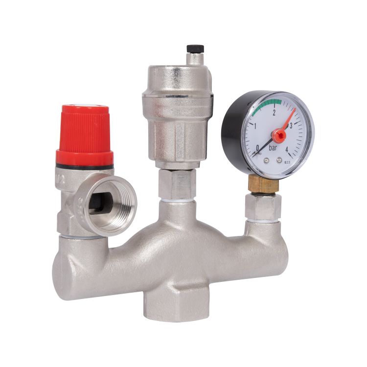 Група безпеки Forte 1&amp;quot;В для котла з теплоізоляцієй (у зборі) TAF290 Thermo Alliance - 4