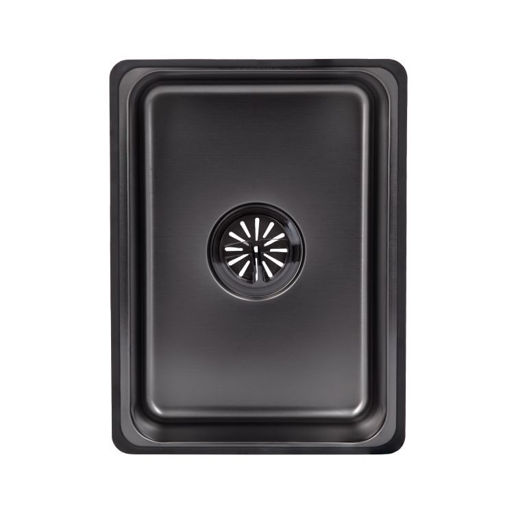 Lidz Handmade H7545B Мийка для кухні інтегрована Decor Black PVD Honeycomb 3,0/1,0 мм LDH7545BDECPVD48373 - 15