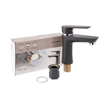 Смеситель для умывальника Brinex 35B 001 - 4