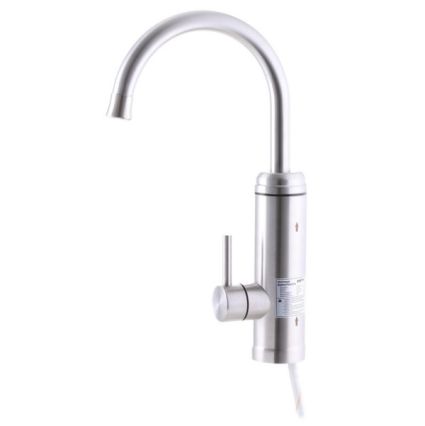 Водонагреватель проточный 3,5 кВт ELW34-E нерж с индикатором темп. - 3