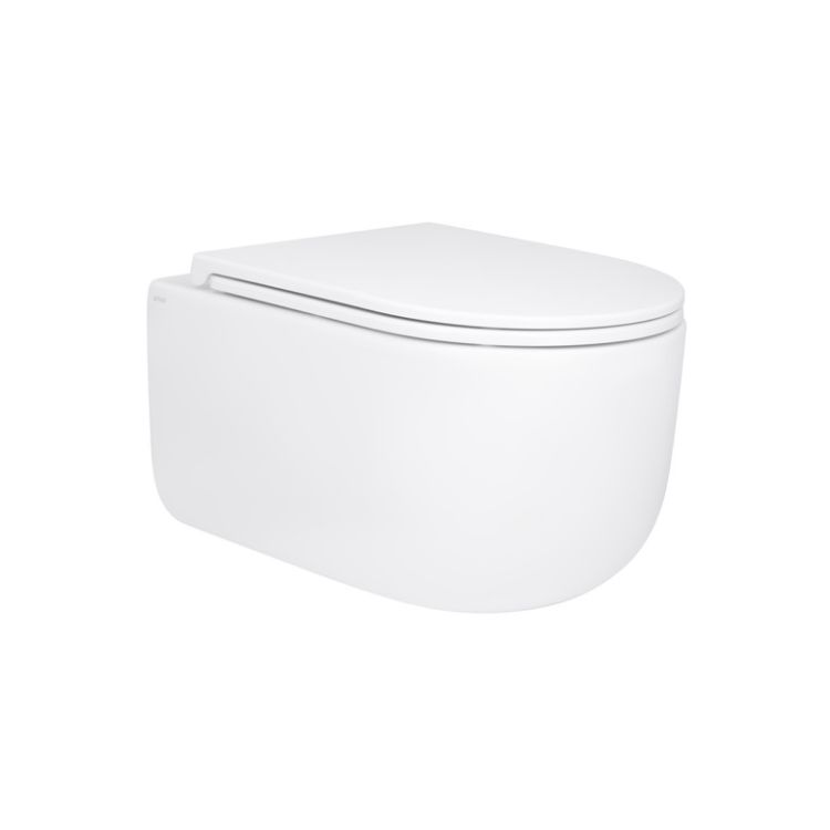 Унітаз підвісний Taurus Ultra Quiet QT2433084EUQW, гор.вип.,сидіння Slim Duroplast White Q-tap - 1