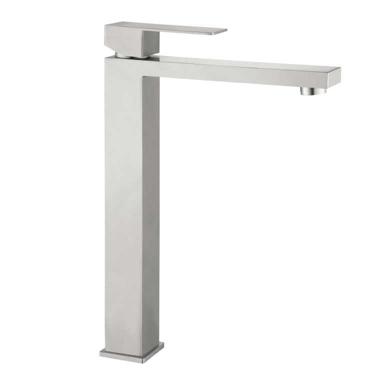 Змішувач для раковини високий Lidz Helix 001FH (k35) LDHEL001FHNKS49179 Nickel - 1