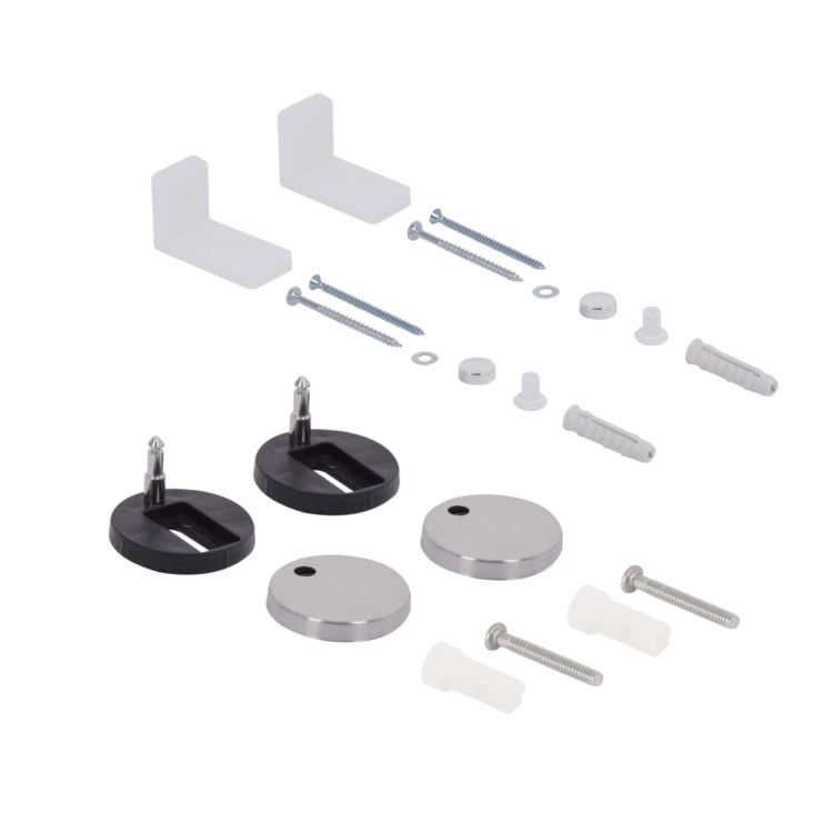 Набір Qtap інсталяція 4 в 1 з панеллю змиву Nest (QT0133M425 + QT0111M06028CRM) + унітаз з сидінням Robin QT1333046ERW - 11