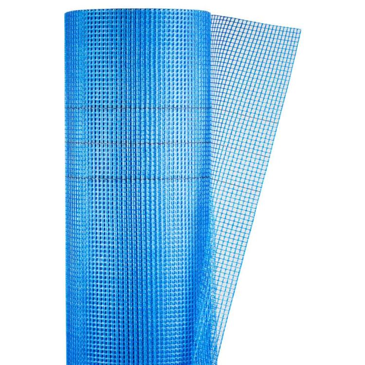 Стеклосетка штукатурная щелочестойкая синяя 145г/м2 5×5мм 1×50м SIGMA (8406641) - 1