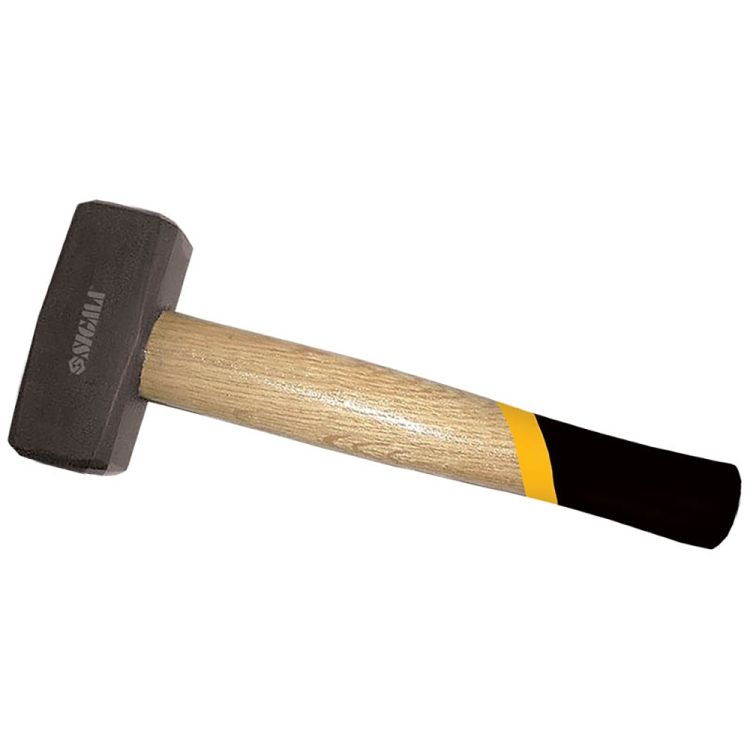 Кувалда 1500г деревянная ручка (дуб) Sigma (4311351) - 1