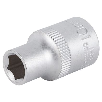 Насадка шестигранная короткая 1/2&amp;quot; 10мм CrV mid Sigma (6071101) - 3