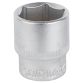 Насадка шестигранна коротка 1/2&amp;quot; 27мм CrV mid Sigma (6071271) - 2