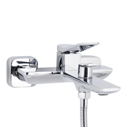 Змішувач для ванни Presto (з душовим гарнітуром) QTPRE259CRM45574 Chrome Qtap - 3