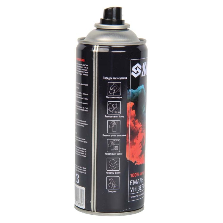 Эмаль аэрозольная акриловая 400мл RAL 8017 темно-коричневый глянец SIGMA (2736761) - 3