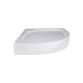 Набор Lidz душова кабіна Latwa SC80x80.SAT.LOW.GR, скло тоноване 4 мм + піддон KAPIELKA - 10