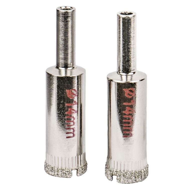 Коронки алмазные по керамике и стеклу Ø14мм Sigma (1541141) - 2