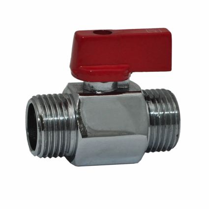 Кран кульовий SANTAN 1/2 MINI зовнішня/зовнішня - 1