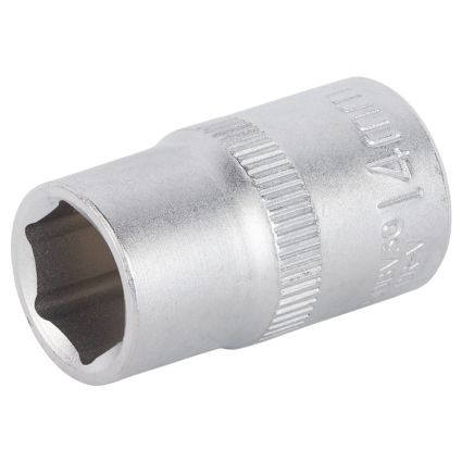 Насадка шестигранная короткая 1/2&amp;quot; 14мм CrV mid Sigma (6071141) - 3