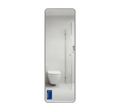 Дзеркало Qtap Gemini 500х1600 з LED-підсвічуванням Inside, з димером, рег. темп. кольору (3000-6500K) QTGE50160049893