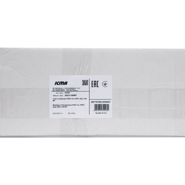 Труба металопластикова ф20*2.0 №Р199 (100м) ICMA - 7