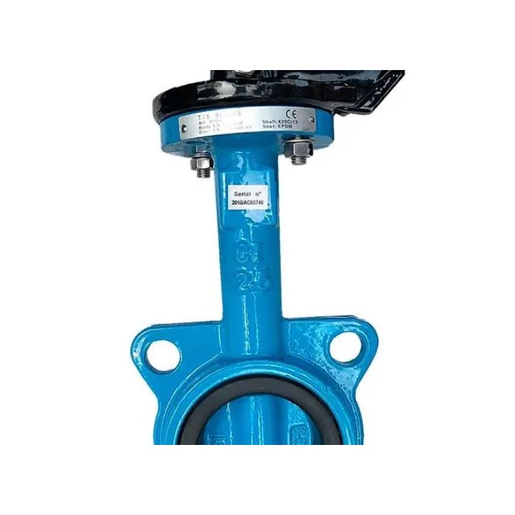 Засувка &amp;quot;Батерфляй&amp;quot; Ду 80 (Ру=16, Т= -10..+120 С) диск:чавун T.I.S. Арт. D104 - 2