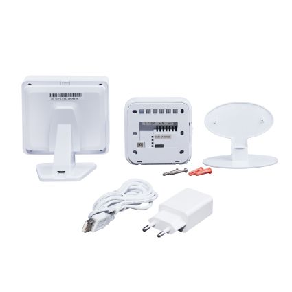 Тижневий програмований термостат Thermo Alliance ТА-2501RFWiFi радіокерований сенсорний з WiFi - 4