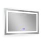 Зеркало 100*80см, с подсветкой, bluetooth, дата, время, температура, радио (мебель под умывальник VERITY LINE) - 1