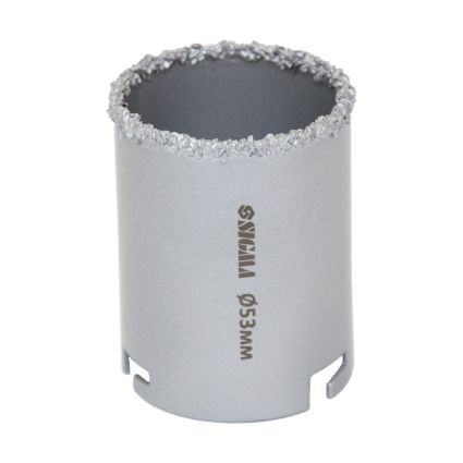 Коронка кольцевая с вольфрамовым напылением 53мм Sigma (1512131) - 1