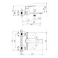 Смеситель для ванны Qtap Slavonice 3042103DC - 2